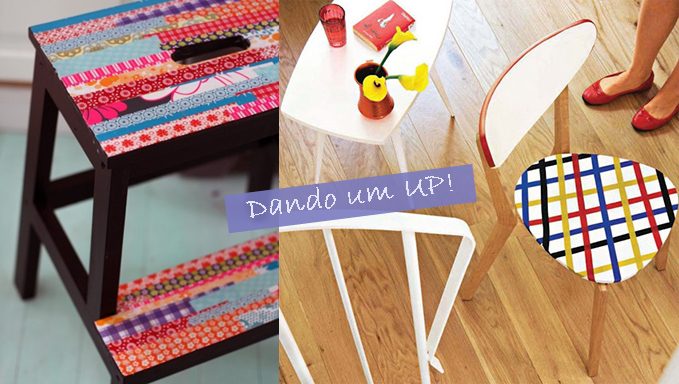 dando um up com washi tape
