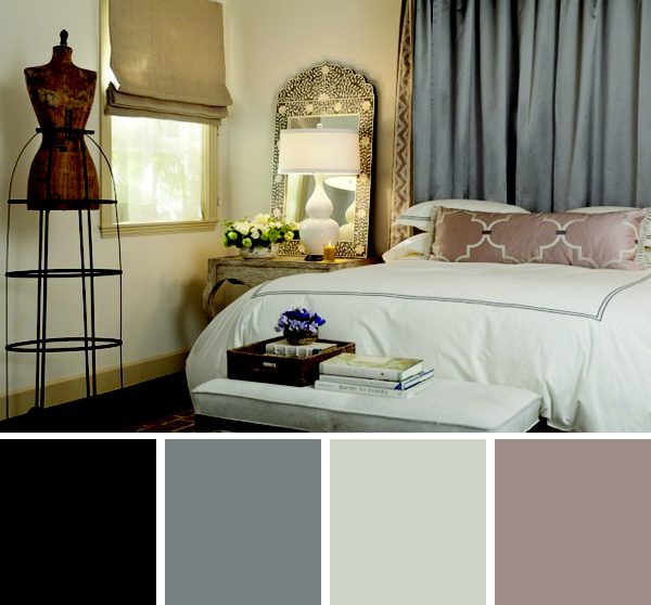 paleta de cores para quarto