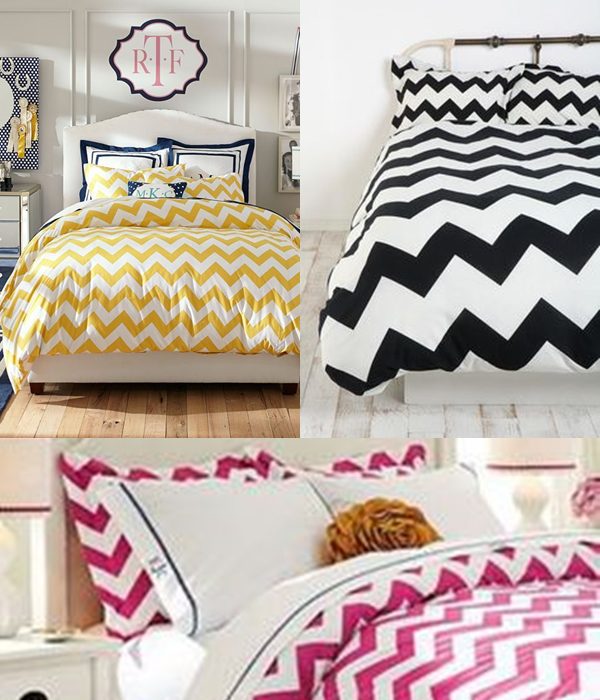 roupas de cama chevron