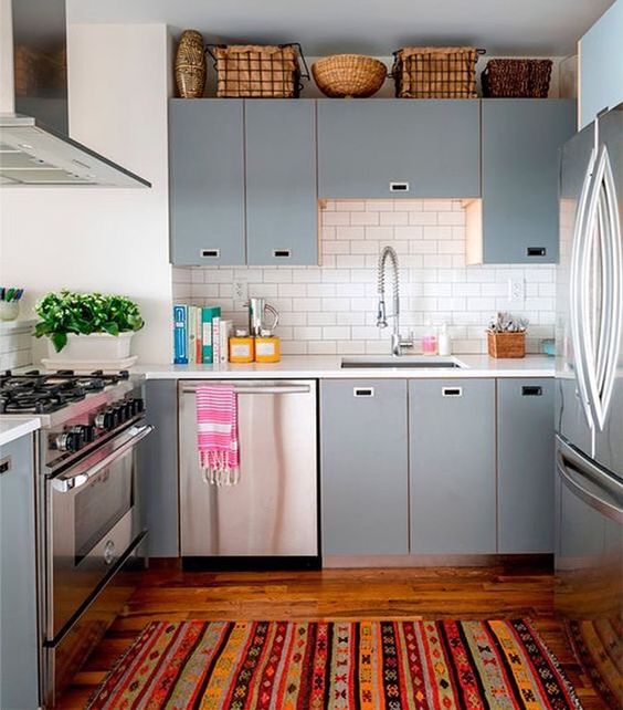 cozinha compacta em formato de "U"