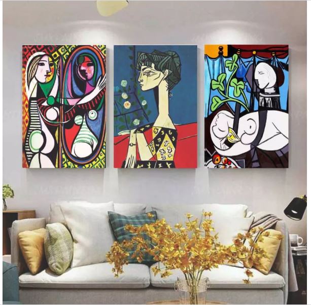 quadros decorativos estilo picasso