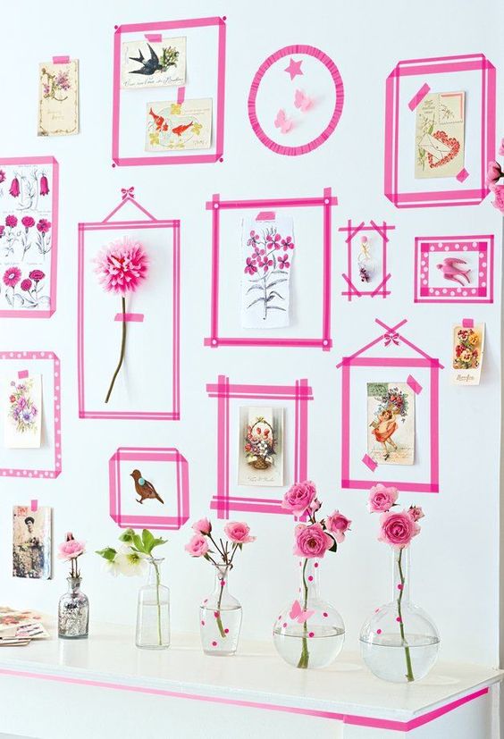 washi tape na decoração