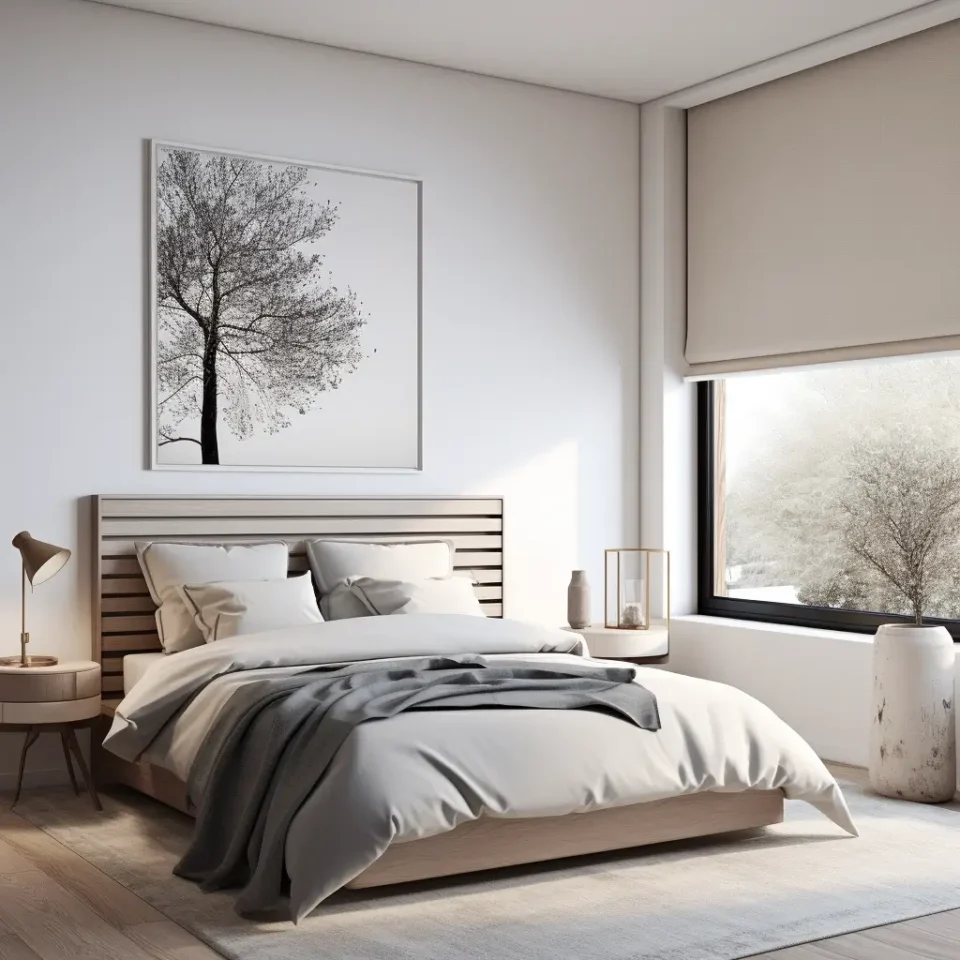 decoração para quarto simples de casal