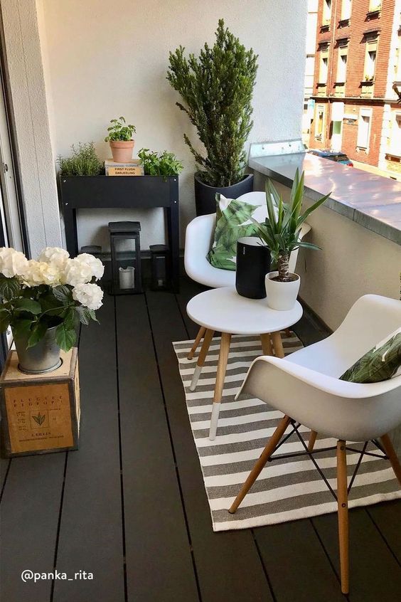 como decorar uma varanda gourmet pequena