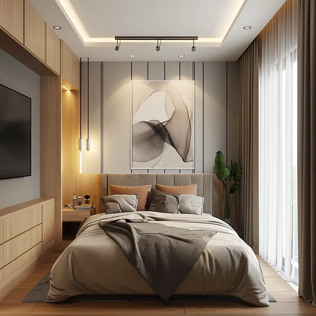 10 maneiras fáceis e rápidas de fazer com que seu quarto pareça maior