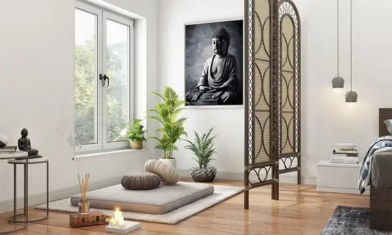 cantinho para relaxar em espaços pequenos